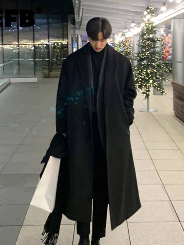 Lifestyle In Korean - Korean Style Men's Loose Casual Single-breasted