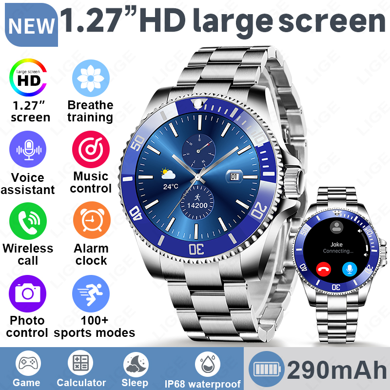 Korean Men Lifestyle - New 2026 Style Luxury Smart Watch
