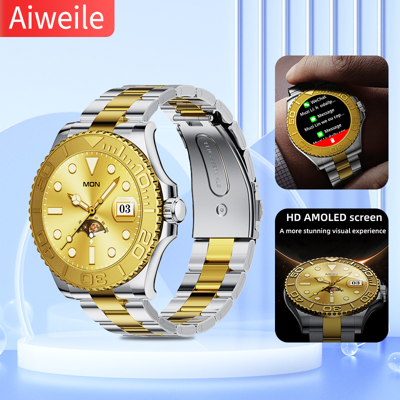 Korean Men Lifestyle - Aiweile AW46 New Style Smart Watch