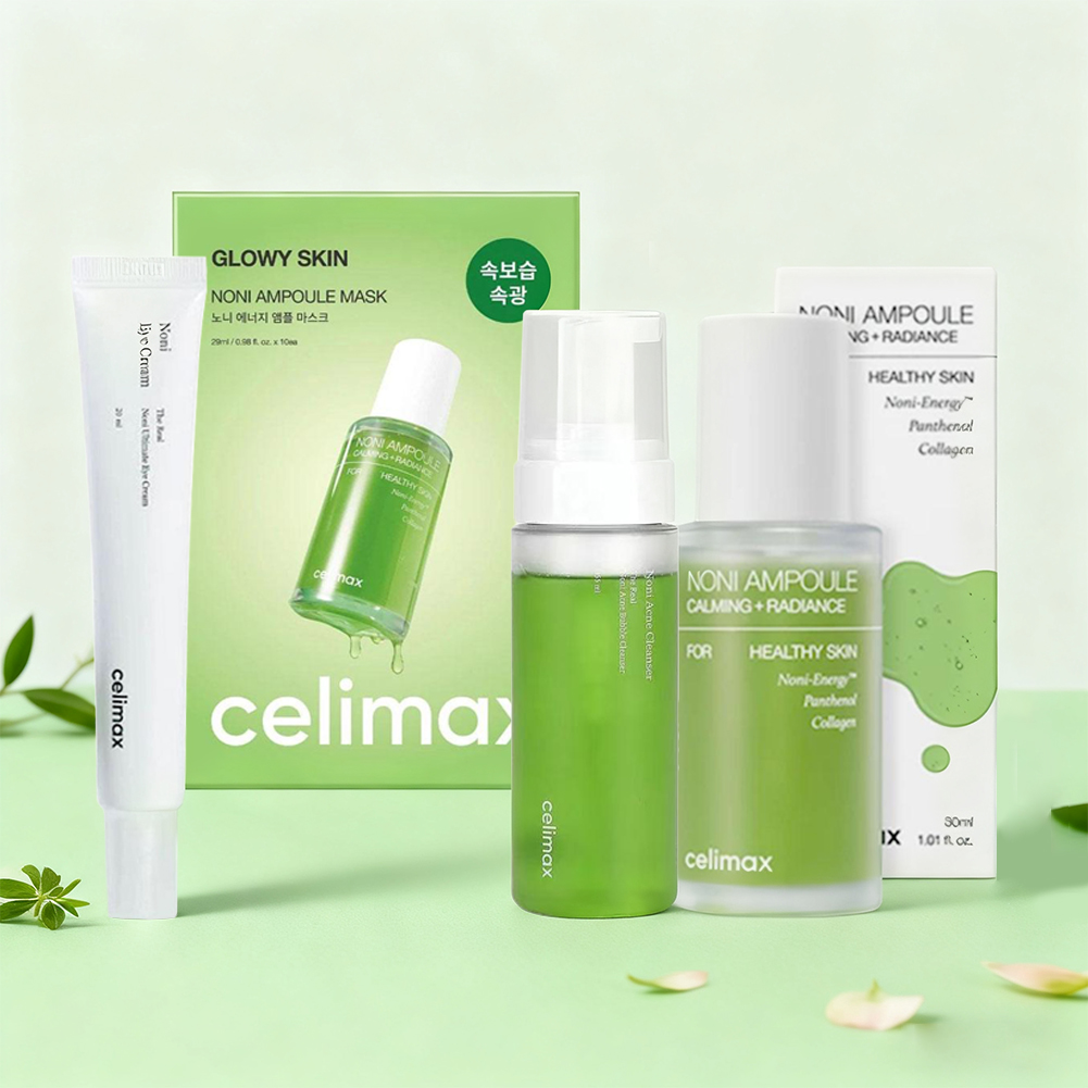 Korean Skincare Routine - Korean Noni Fruit Serum Celimax Noni