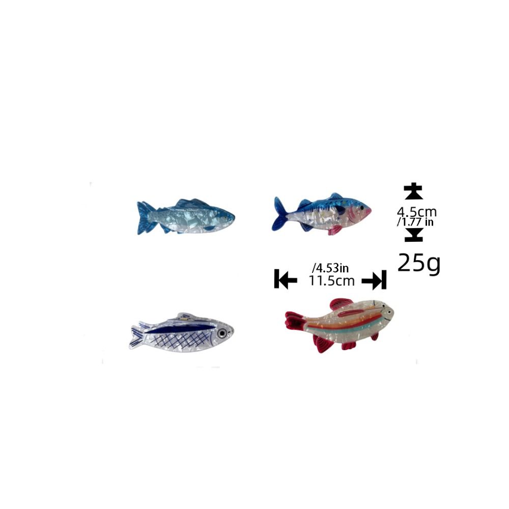 Hairpin Ocean Animal Hair Claw - Lifestyle In Korean 评论和价格