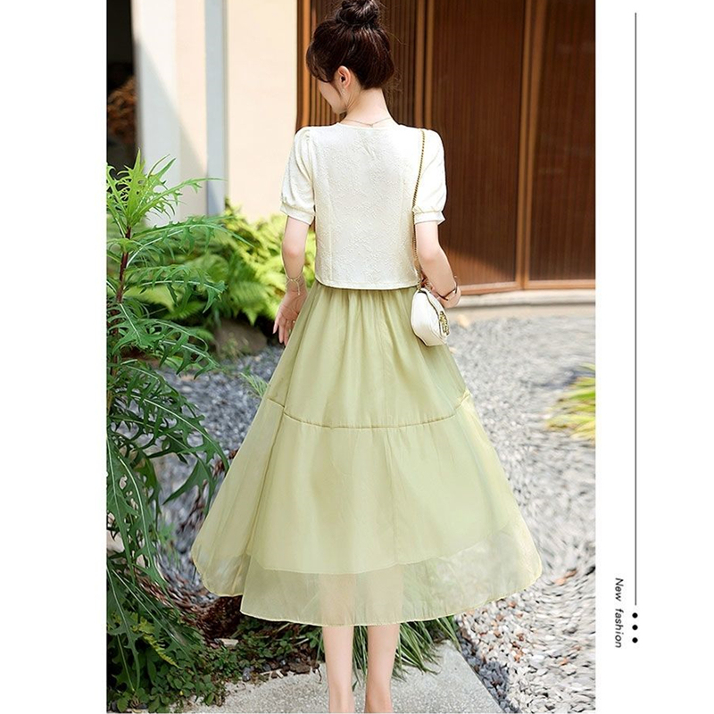 2024 Summer Women Graceful Flo - Korean Lifestyle 评论和价格