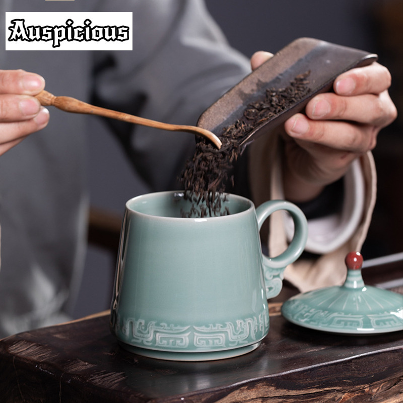395ml Longquan Celadon Bronze  - Celadon Ceramic Cup 评论和价格