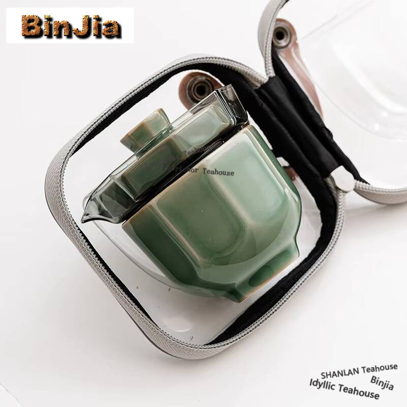 Yue Kiln Celadon Travel Portab - Celadon Ceramic Cup 评论和价格