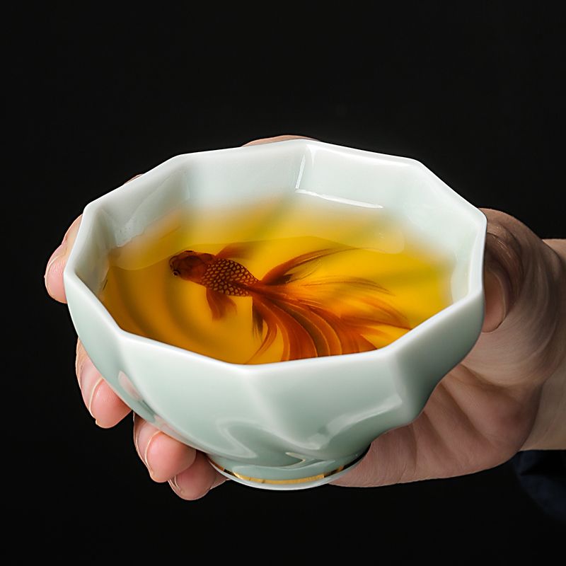 Creative Celadon Teacups Handm - Celadon Ceramic Cup 评论和价格