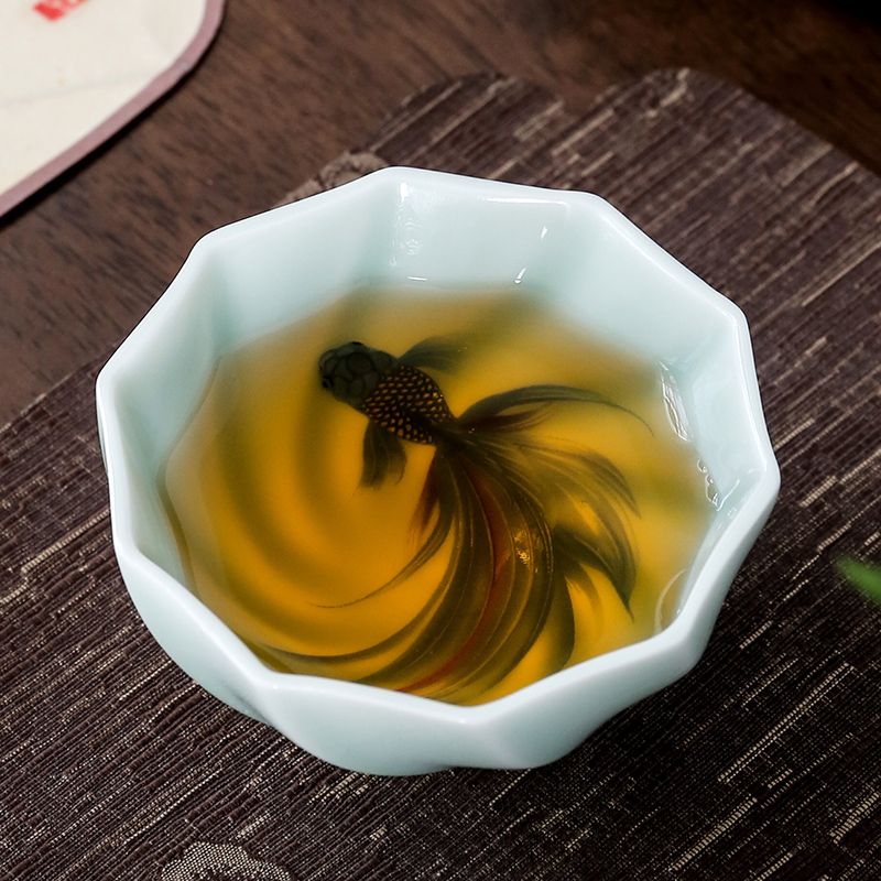 Creative Celadon Teacups Handm - Celadon Ceramic Cup 评论和价格
