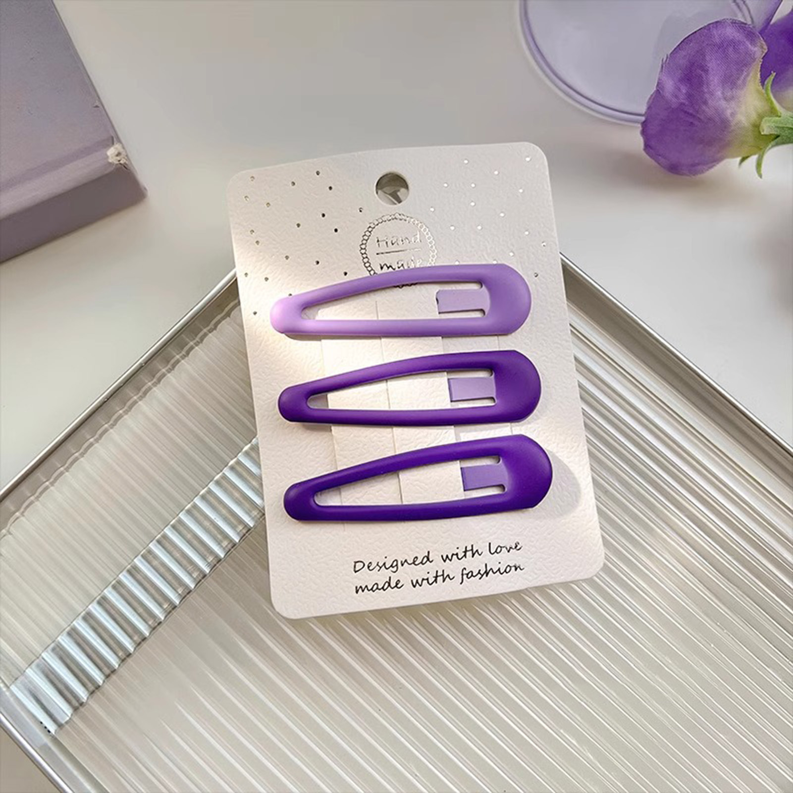 3PCS Sweet Style Headwear Pins - Lifestyle In Korean 评论和价格