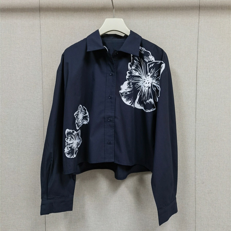 Romantic White Floral Print Sh - Korean Lifestyle 评论和价格