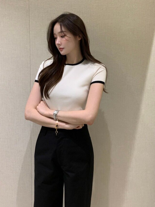 Chic Summer New Thin Color Blo - Lifestyle In Korean 评论和价格
