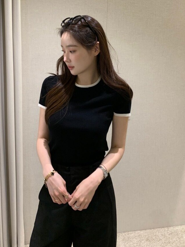 Chic Summer New Thin Color Blo - Lifestyle In Korean 评论和价格